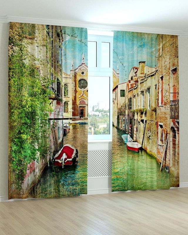 Фотоштори DECOLIV Абстракція Принт 07-061 Тюль