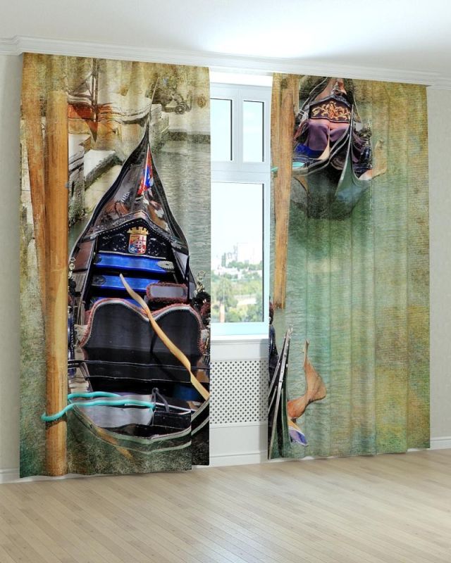 Фотоштори DECOLIV Абстракція Принт 07-067 Тюль