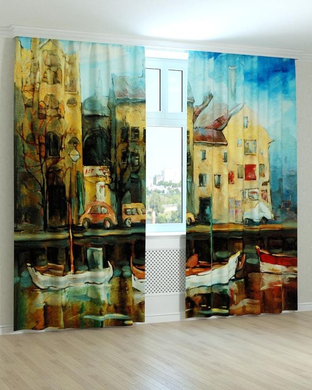 Фотоштори DECOLIV Абстракція Принт 07-069 Блекаут