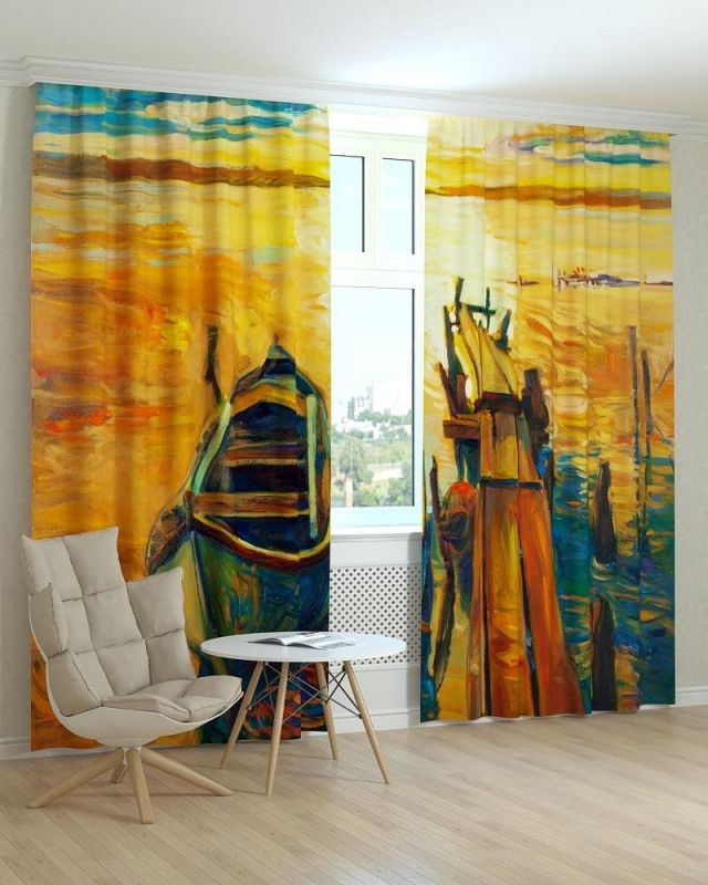 Фотоштори DECOLIV Абстракція Принт 07-085 Блекаут