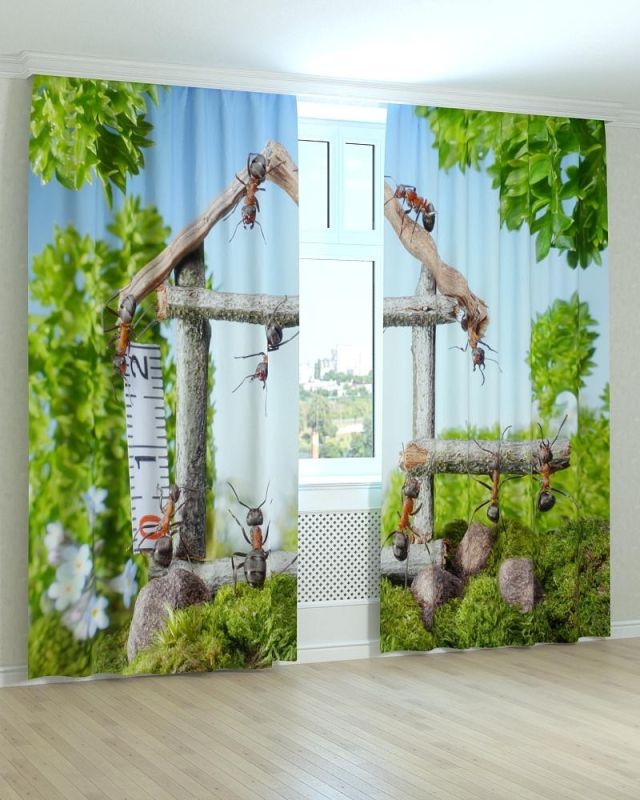 Фотоштори DECOLIV Абстракція Принт 07-101 Блекаут