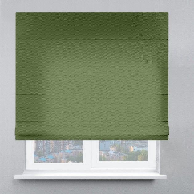 Римська штора DECOLIV Велюр Nova зеленый