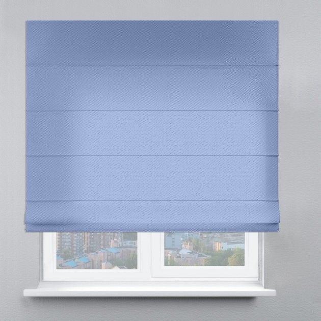 Римська штора Велюр небесний
