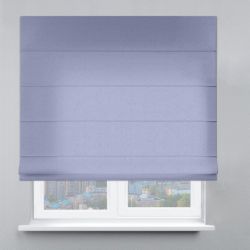 Римська штора Велюр з ланцюжковим карнизом лавандовий