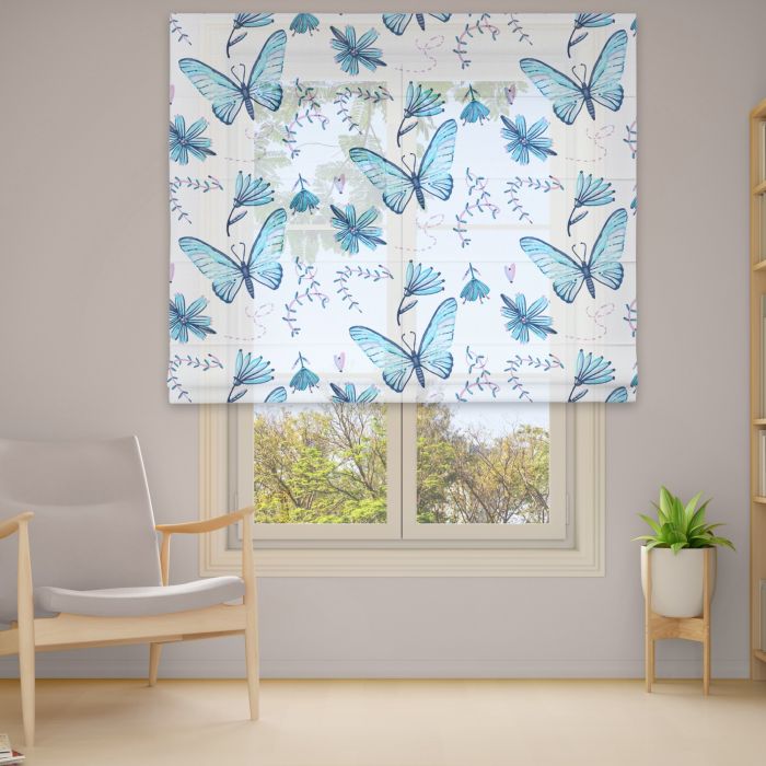 Римська штора DECOLIV Фотопечать  Тюль 160*170