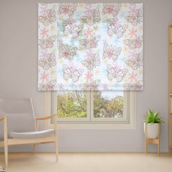 Римська штора з фотодруком Фотодрук 15-04 Тюль