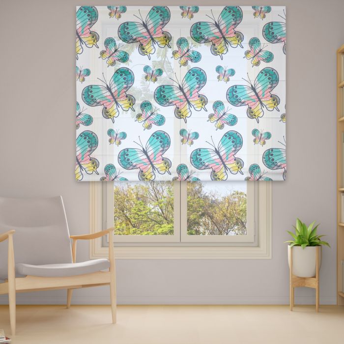 Римська штора DECOLIV Фотопечать  Тюль 90*170