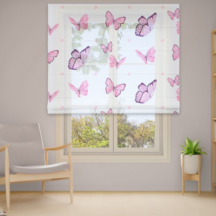 Римська штора DECOLIV Фотопечать  Тюль  130*170