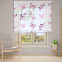 Римська штора з ланцюжковим карнизом Фотодрук 15-12 Тюль