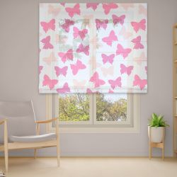 Римська штора з ланцюжковим карнизом Фотодрук 15-21 Тюль