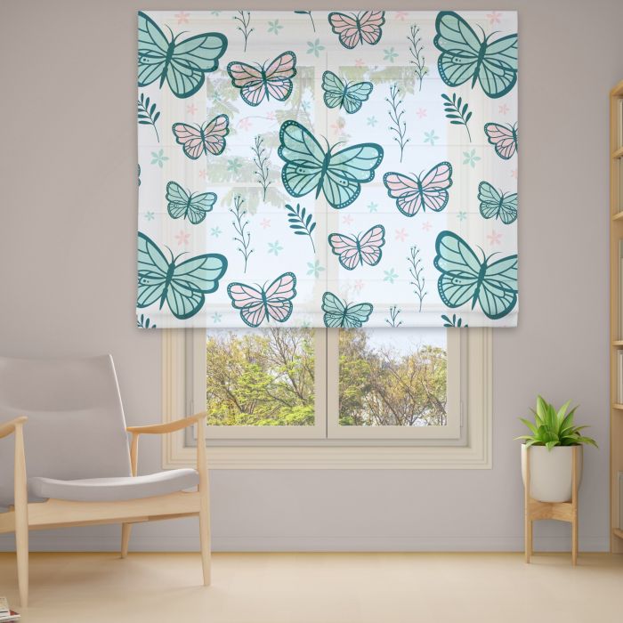 Римська штора DECOLIV Фотопечать  Тюль  120*170