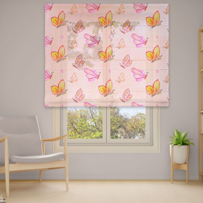 Римська штора DECOLIV Фотопечать  Тюль  160*170