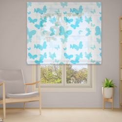 Римська штора з ланцюжковим карнизом Фотодрук 15-28 Тюль