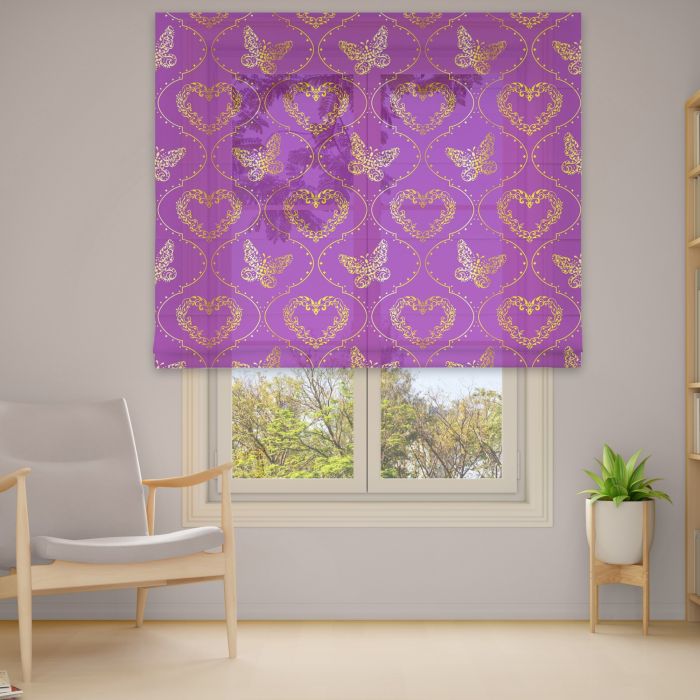 Римська штора DECOLIV Фотопечать  Тюль  160*170