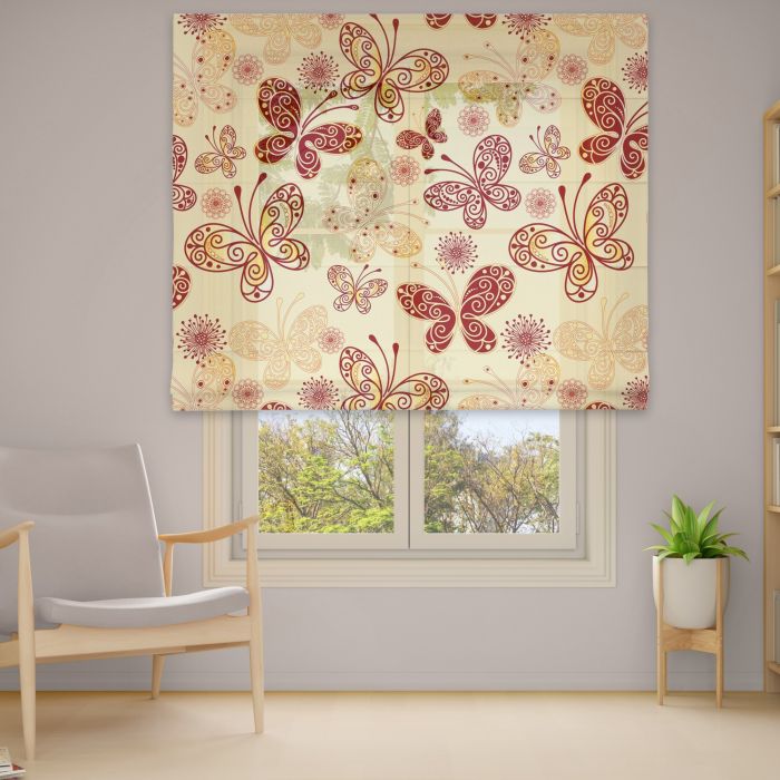 Римська штора з фотодруком Фотодрук 15-30 Тюль