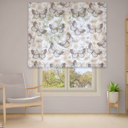 Римська штора з ланцюжковим карнизом Фотодрук 15-45 Тюль