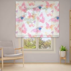 Римська штора з ланцюжковим карнизом Фотодрук 15-47 Тюль