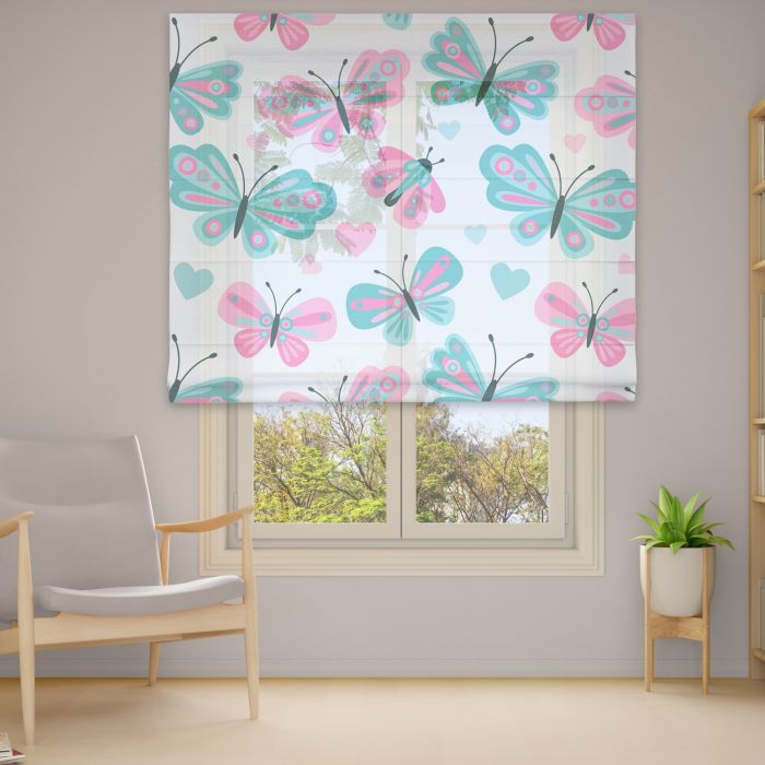 Римська штора DECOLIV Фотопечать  Тюль  130*170