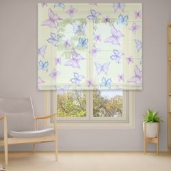 Римська штора з ланцюжковим карнизом Фотодрук 15-53 Тюль