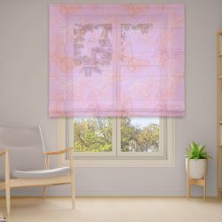 Римська штора з ланцюжковим карнизом Фотодрук 15-59 Тюль