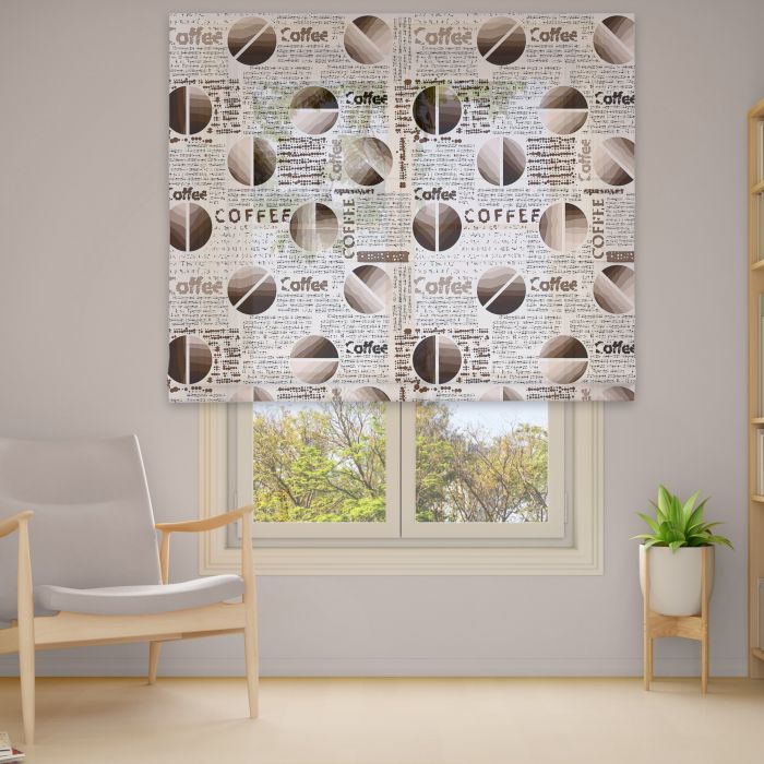 Римська штора DECOLIV Фотопечать  Тюль  120*170