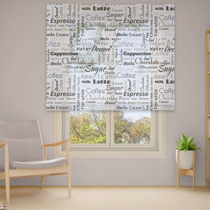 Римська штора DECOLIV Фотопечать  Тюль  130*170