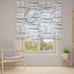 Римська штора з фотодруком Фотодрук 15-02-2 Тюль