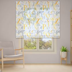 Римська штора з фотодруком Фотодрук 15-02-3 Тюль