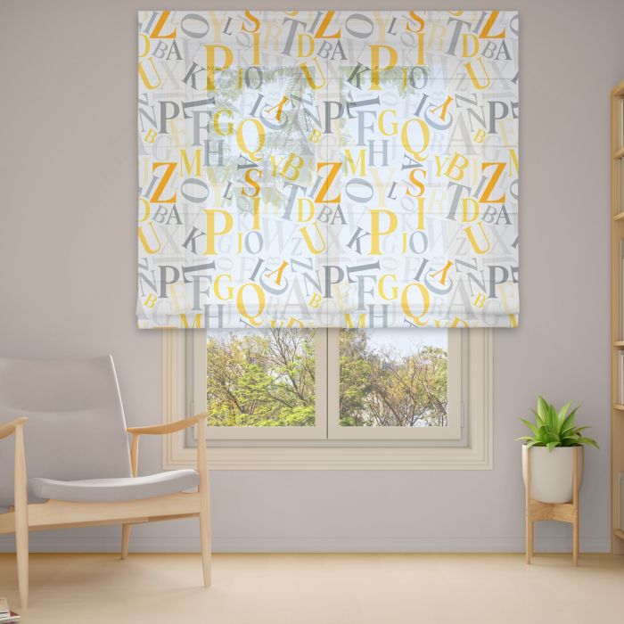 Римська штора з фотодруком Фотодрук 15-02-3 Тюль