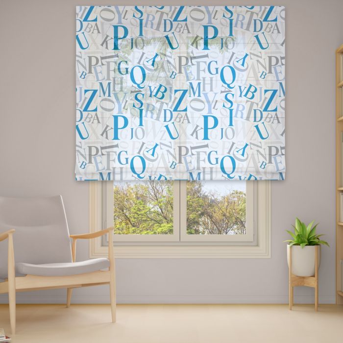 Римська штора DECOLIV Фотопечать  Тюль  120*170