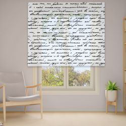 Римська штора з ланцюжковим карнизом Фотодрук 15-02-10 Тюль