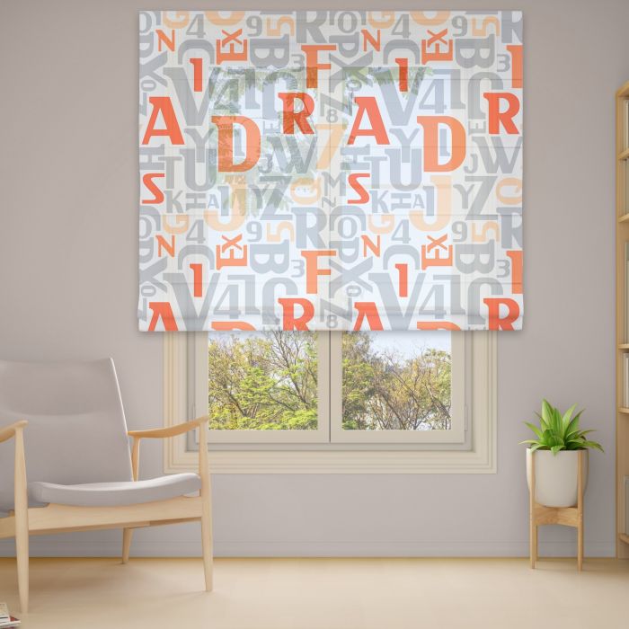 Римська штора DECOLIV Фотопечать  Тюль  160*170