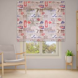 Римська штора з фотодруком Фотодрук 15-02-30 Тюль