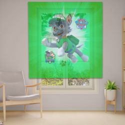 Римська штора з ланцюжковим карнизом Фотодрук 14-10 Тюль