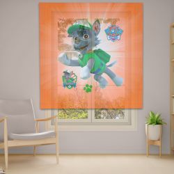 Римська штора з ланцюжковим карнизом Фотодрук 14-11 Тюль