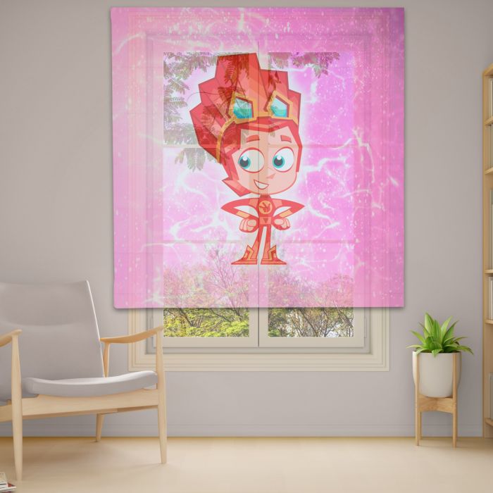 Римська штора DECOLIV Фотопечать  Тюль  160*170