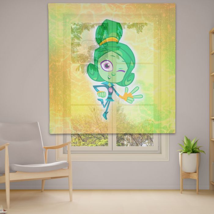 Римська штора DECOLIV Фотопечать  Тюль  160*170