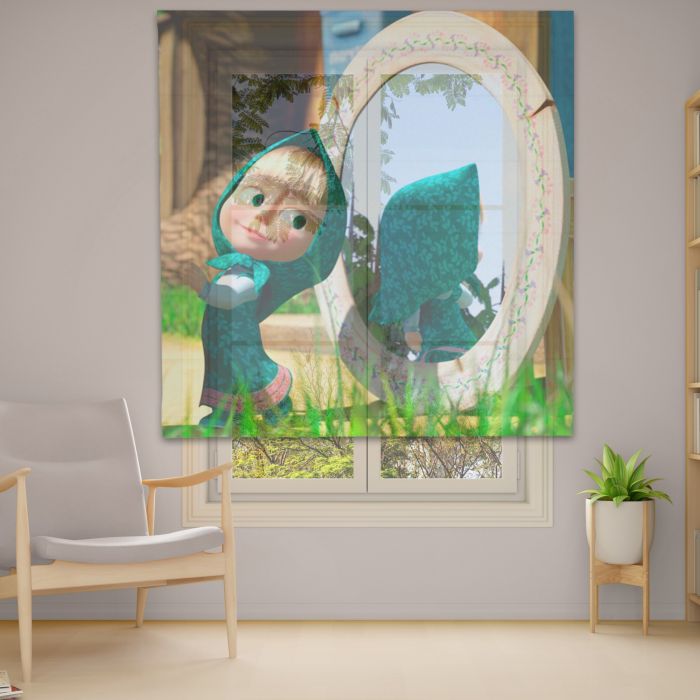 Римська штора DECOLIV Фотопечать  Тюль  130*170