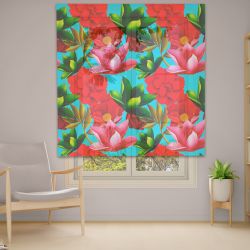 Римська штора з ланцюжковим карнизом Фотодрук 14-22 Тюль