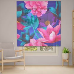 Римська штора з ланцюжковим карнизом Фотодрук 14-23 Тюль