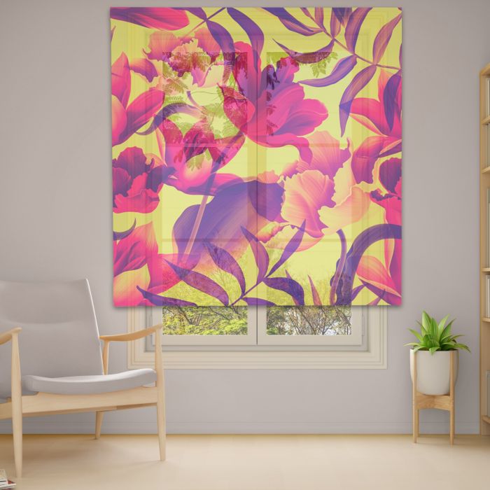 Римська штора DECOLIV Фотопечать  Тюль  120*170