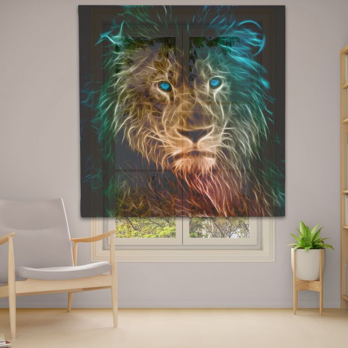 Римська штора DECOLIV Фотопечать  Тюль  120*170