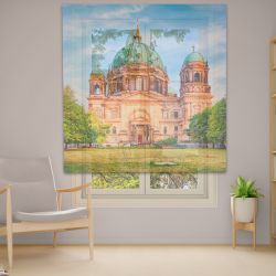 Римська штора з фотодруком Фотодрук 14-48 Тюль