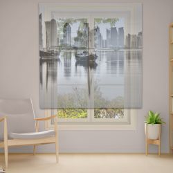 Римська штора з фотодруком Фотодрук 14-55 Тюль