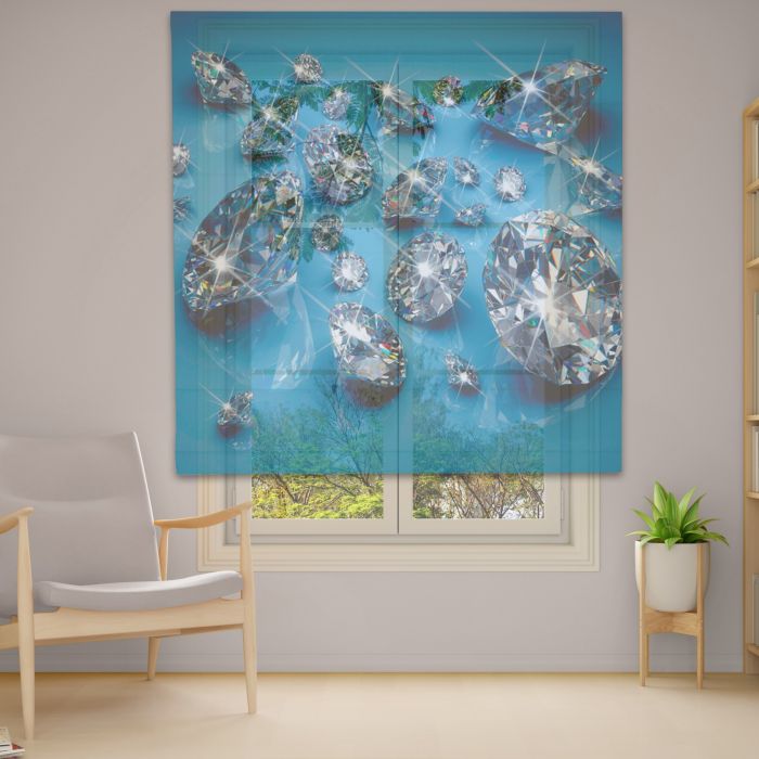 Римська штора з фотодруком Фотодрук 14-59 Тюль