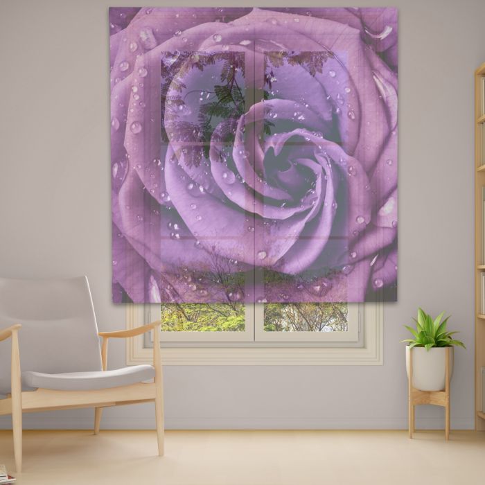 Римська штора з фотодруком Фотодрук 14-64 Тюль