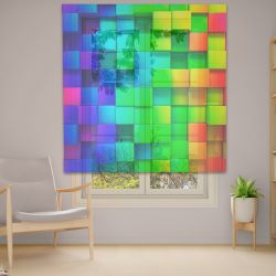 Римська штора з фотодруком Фотодрук 14-74 Тюль