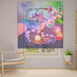 Римська штора з фотодруком Фотодрук 14-83 Тюль