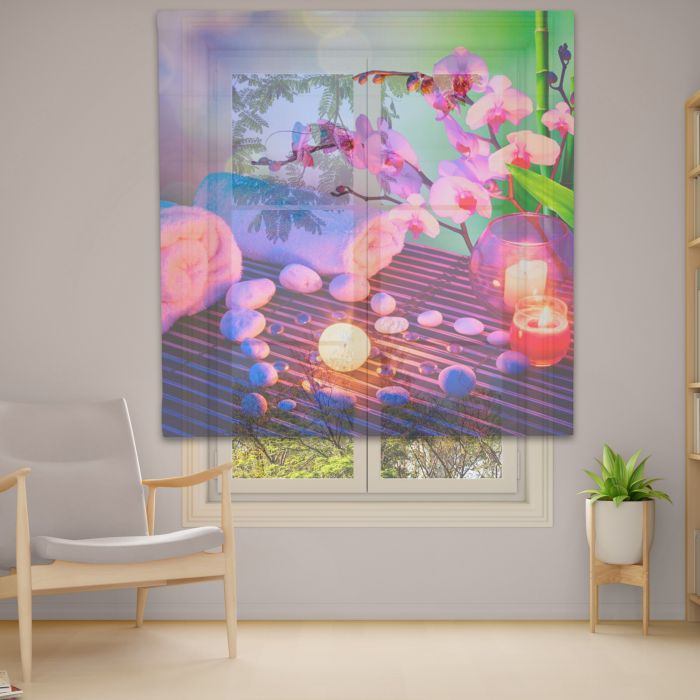 Римська штора з фотодруком Фотодрук 14-83 Тюль