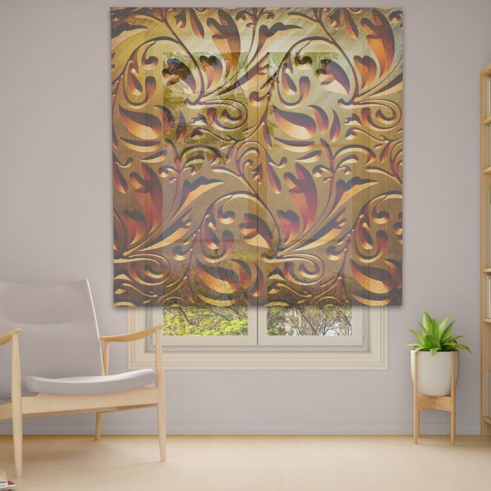 Римська штора DECOLIV Фотопечать  Тюль  130*170